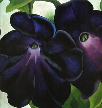 Georgia O Keeffe : Canvas painting VIII